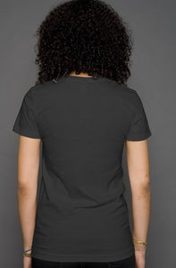 Solid Grey S/S T-shirt || White-P Pocket