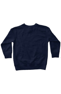 Kids "Cell-ephant" Printed Navy Fleece